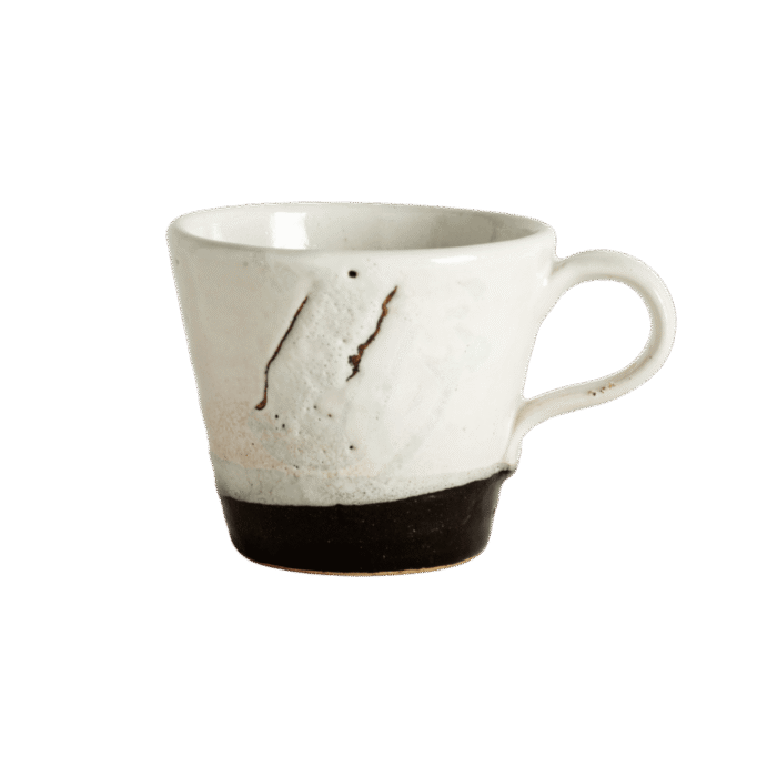 Natural enamel ceramic cup