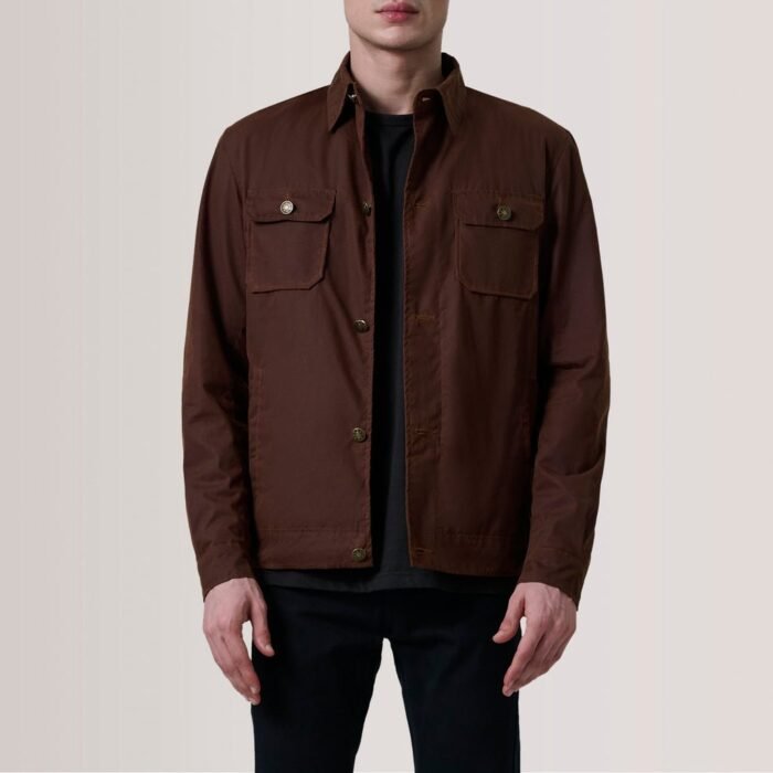 Irwin Brown Waxed Canvas Field Jacket