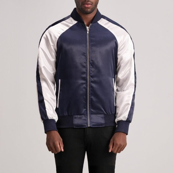 Clarke Blue Varsity Jacket