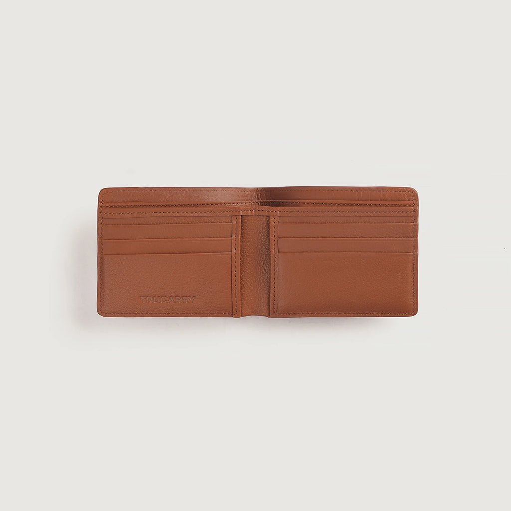 Voren Brown Leather Bi-fold Wallet - Image 4