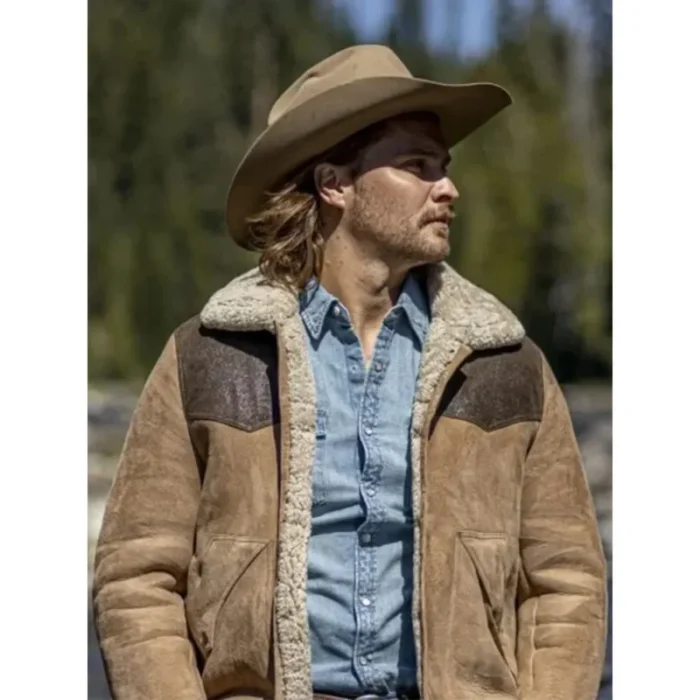 Yellowstone S05 Kayce Dutton Suede Jacket